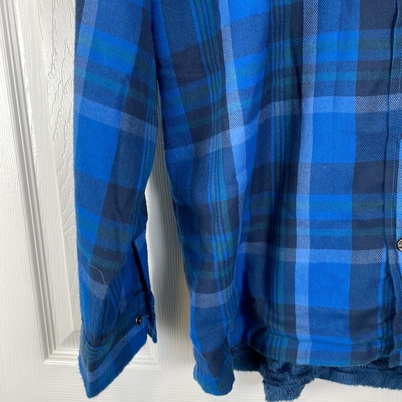 Mountain Khakis flannel shirtjac shacket, men’s large - Picture 8 of 14